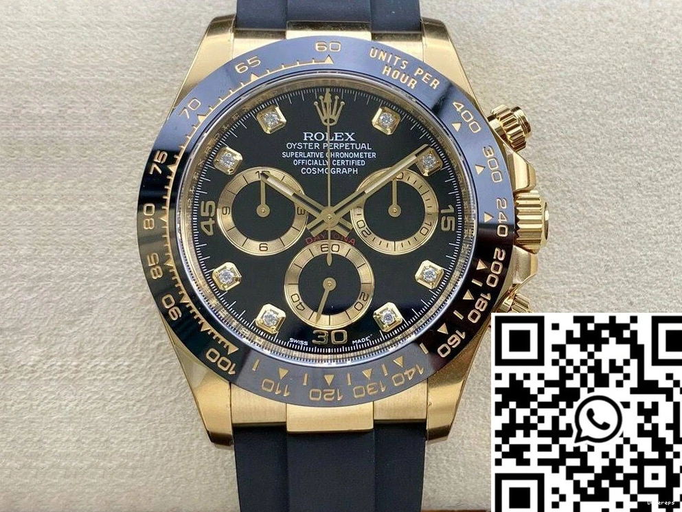 Rubber M116518ln-0078 Factory Strap Daytona Rolex Clean Cosmograph 0411